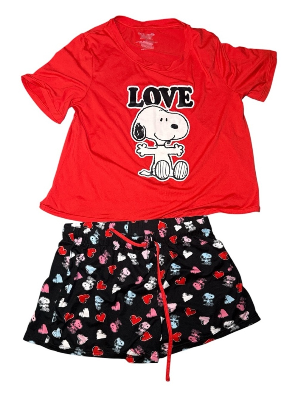 Munki Munki Peanuts Loungewear Set Medium